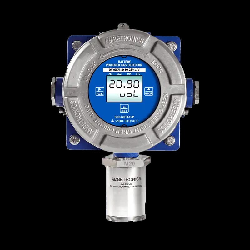 BGD-6033-FLP — Battery Powered Gas Detector