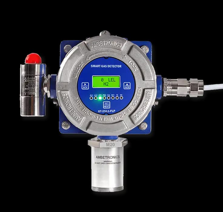 GT-2511-FLP — Smart Gas Detector with LCD Display