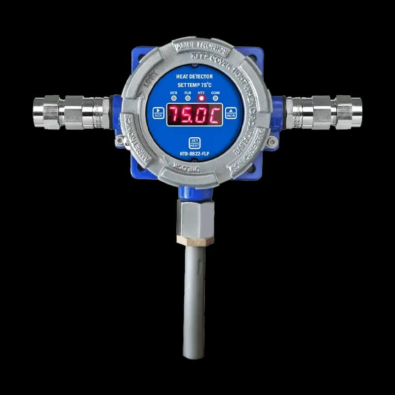 HTD-8822-FLP — Advanced Heat Detector with Visual Display